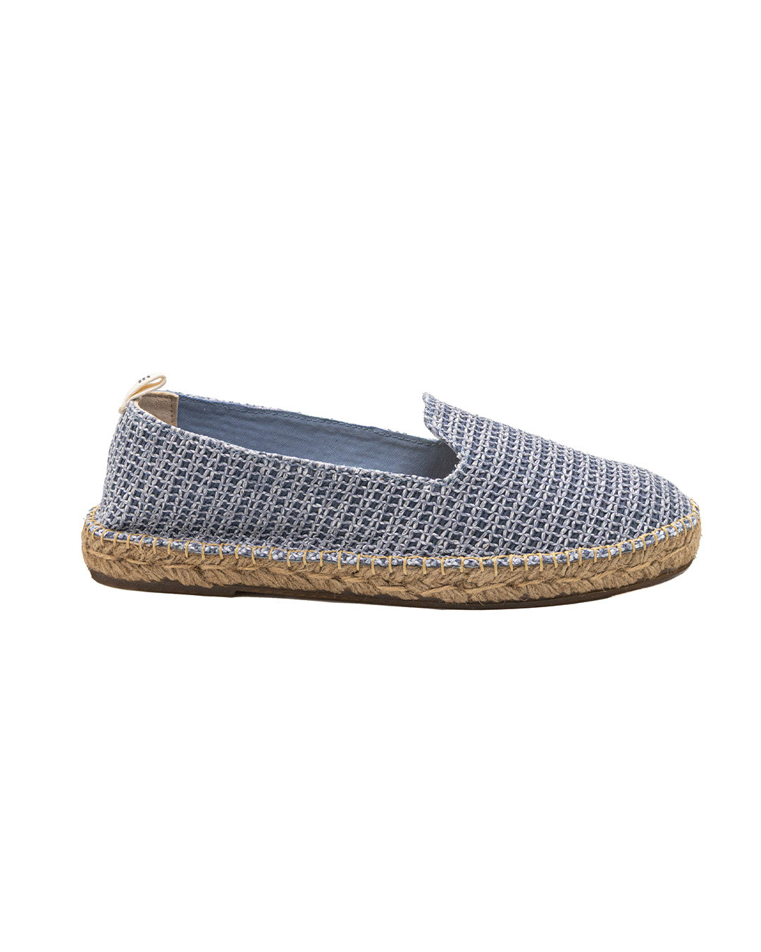 Gallipoli - blue raffia espadrilles