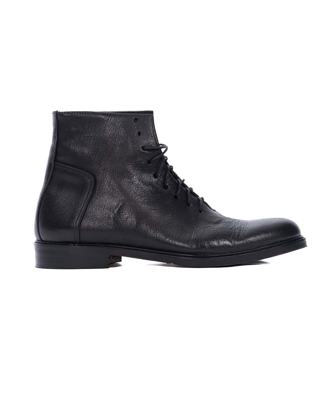 Houston - black leather boot