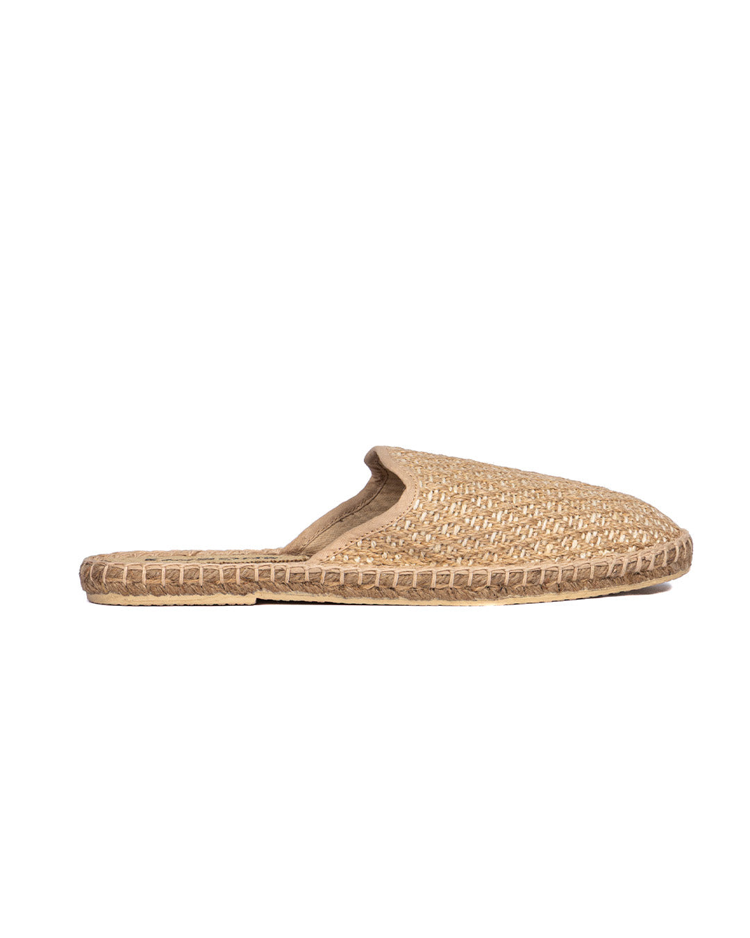 Marittimina - mules espadrillas intrecciata beige