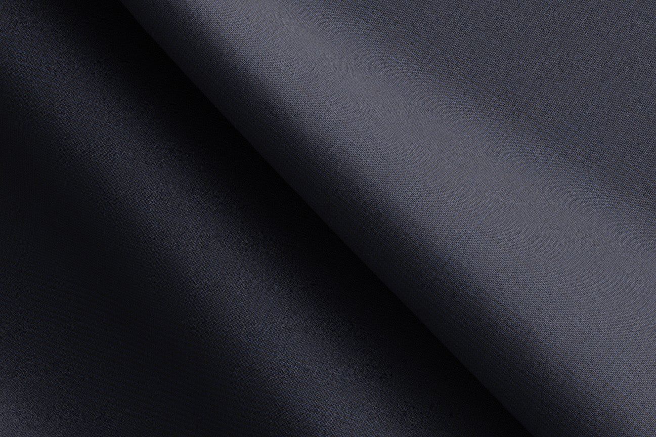 Veste tailleur en laine bleu Canonico années 120