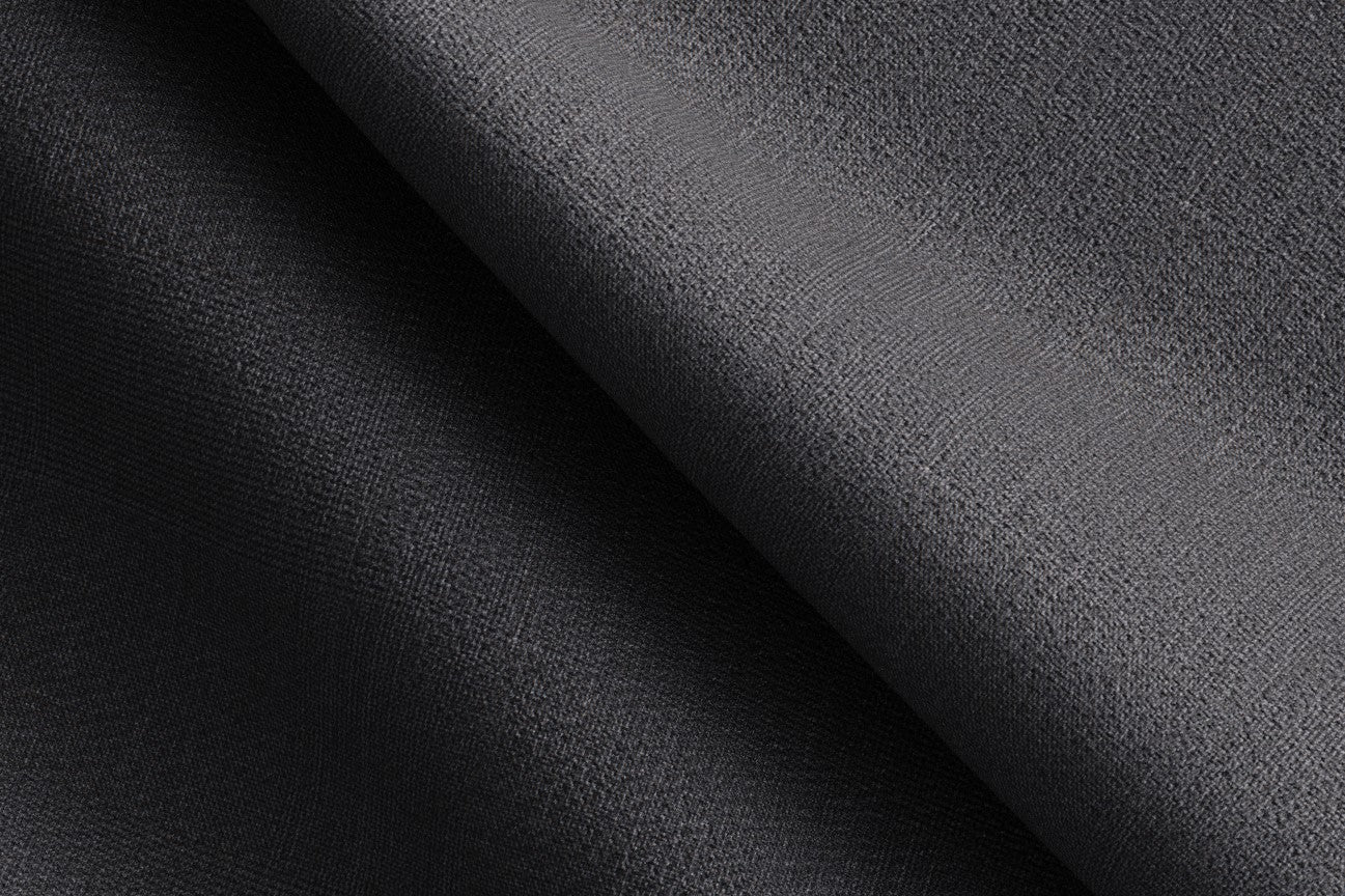 Pantalon tailleur en laine gris 110's Canonico