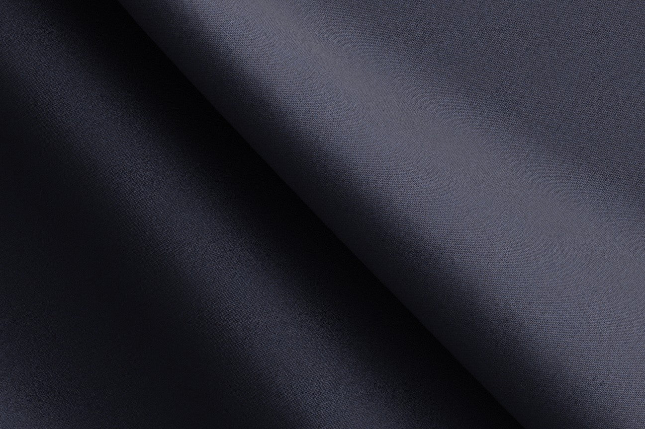 Costume sur mesure en laine et soie bleu années 150 Caccioppoli