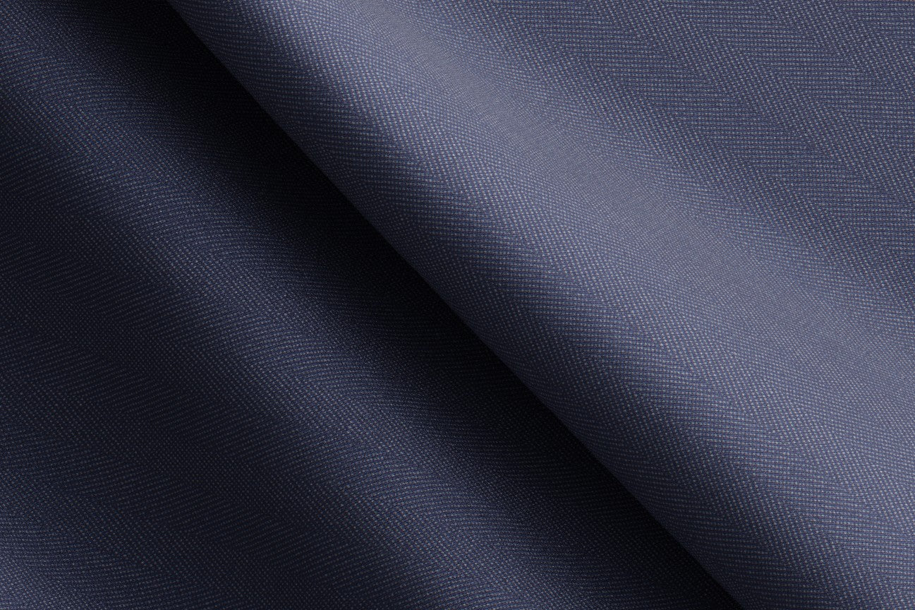 Light blue solaro 130s wool made-to-measure waistcoat Caccioppoli