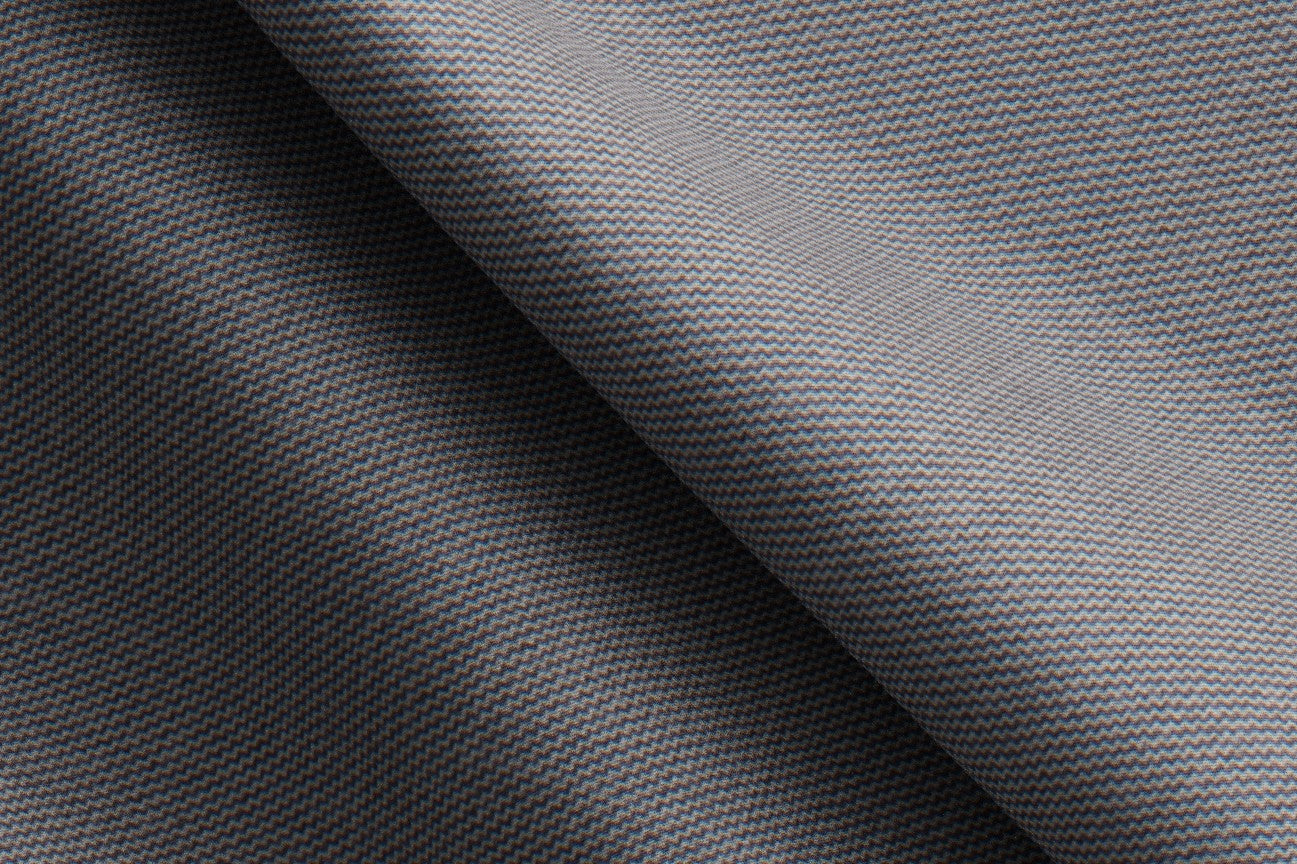 Pantalon tailleur en laine et soie gris clair années 150 Caccioppoli
