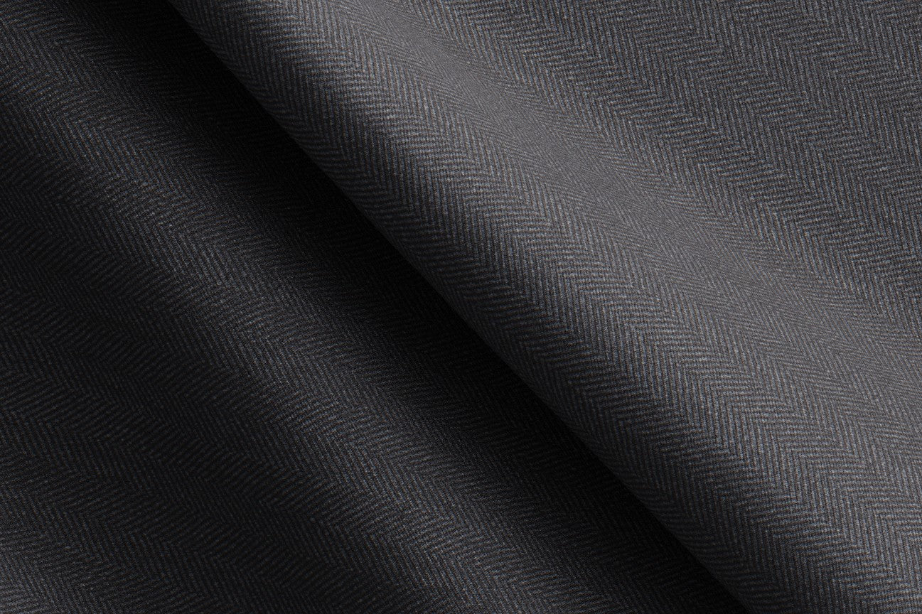 Costume tailleur en laine gris 110's Canonico