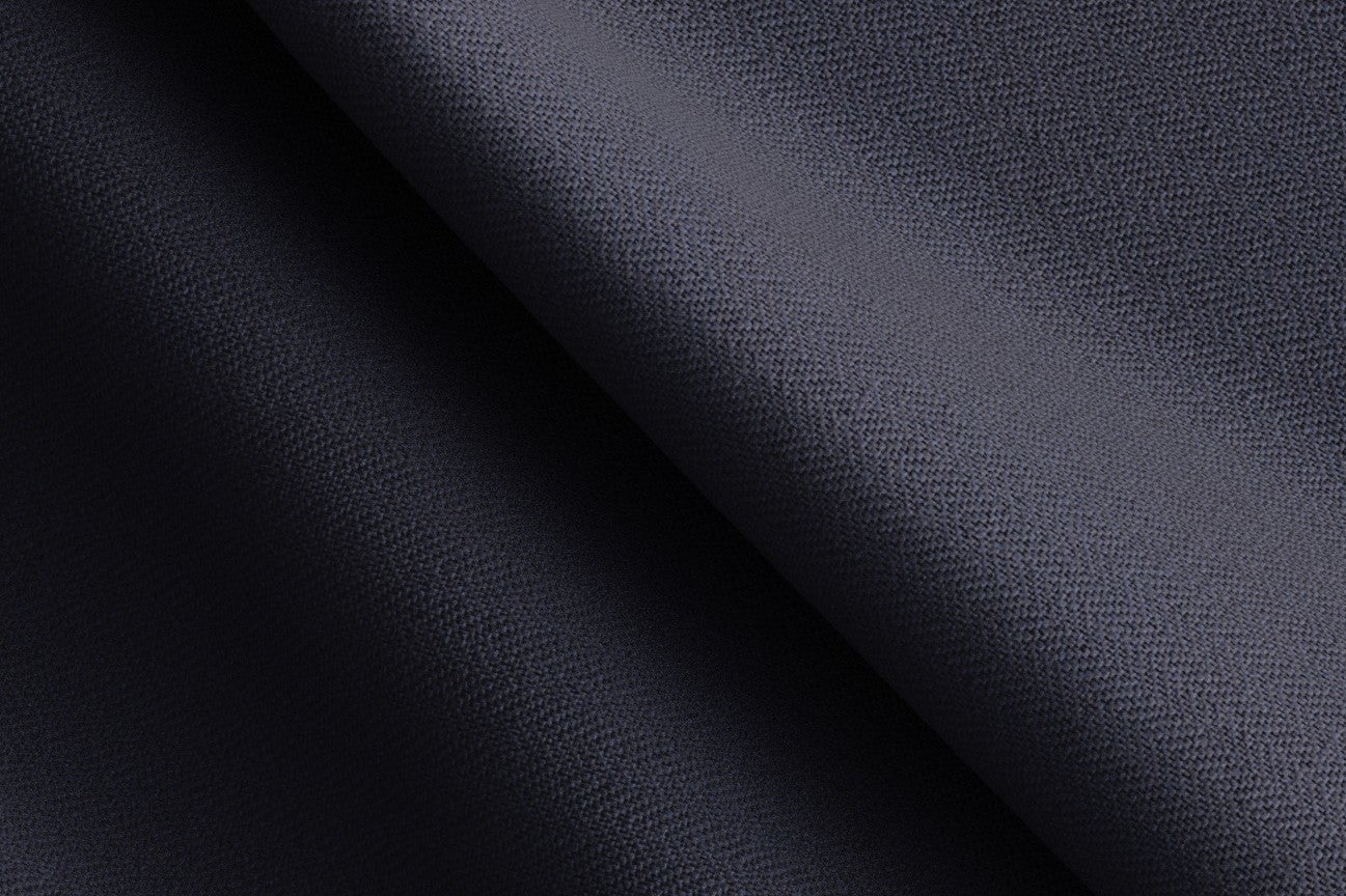 Pantalon tailleur en laine des années 130 avec fenêtres bleues Caccioppoli