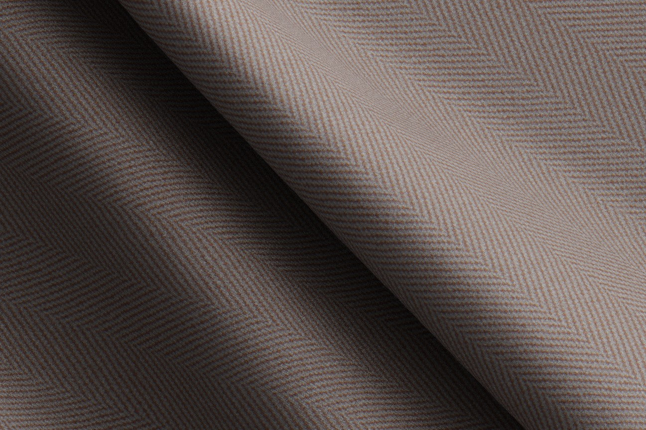 Costume sur mesure en laine beige solaro années 130 Caccioppoli