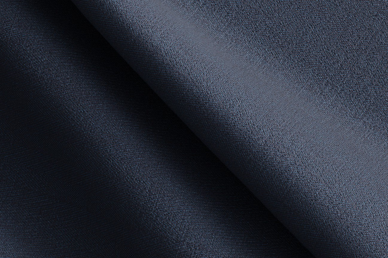 Made to measure solaro 130s blue wool vest Caccioppoli