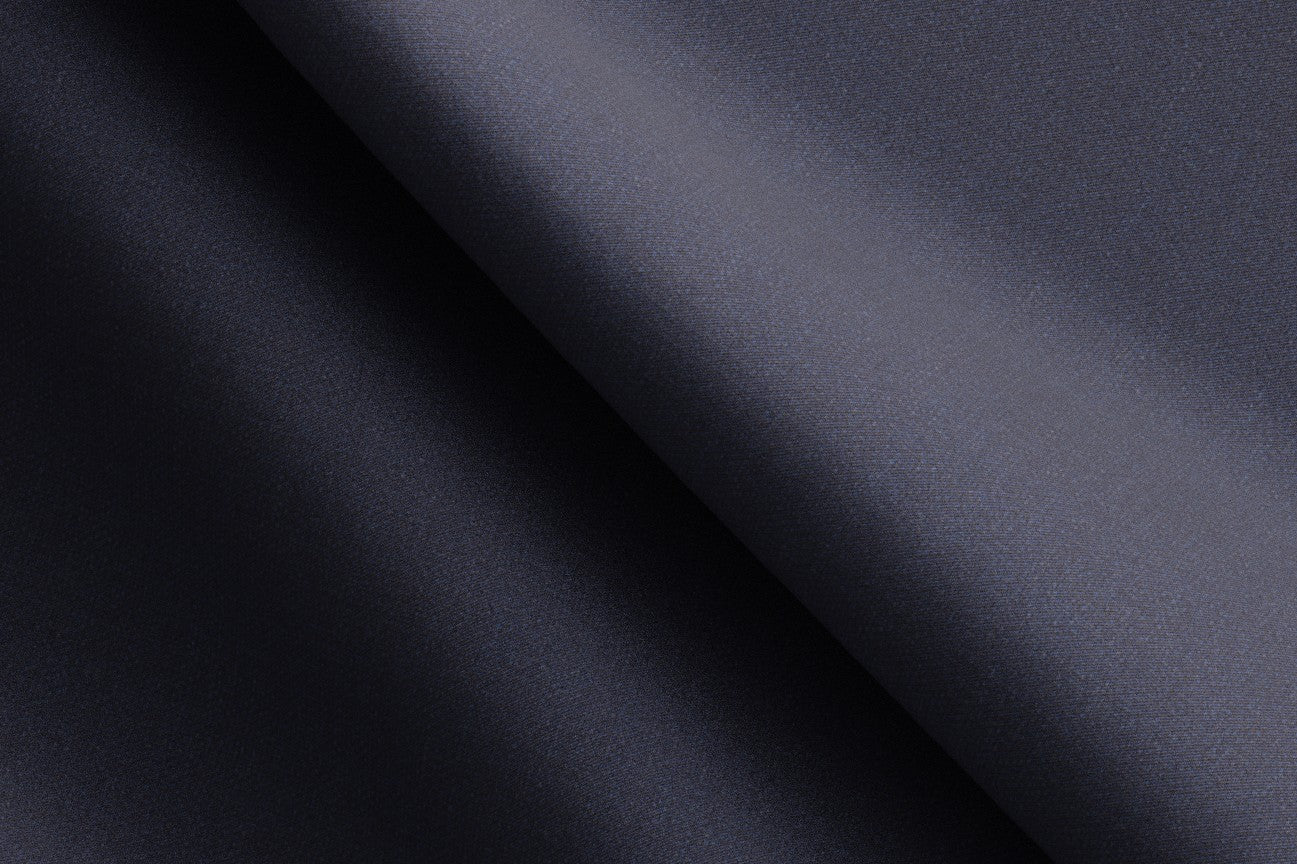 Veste tailleur en laine bleu Canonico années 120