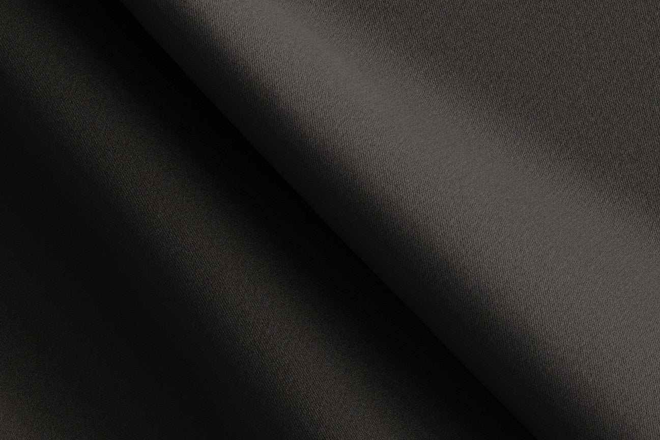 Gilet su misura lana 110s nero Canonico