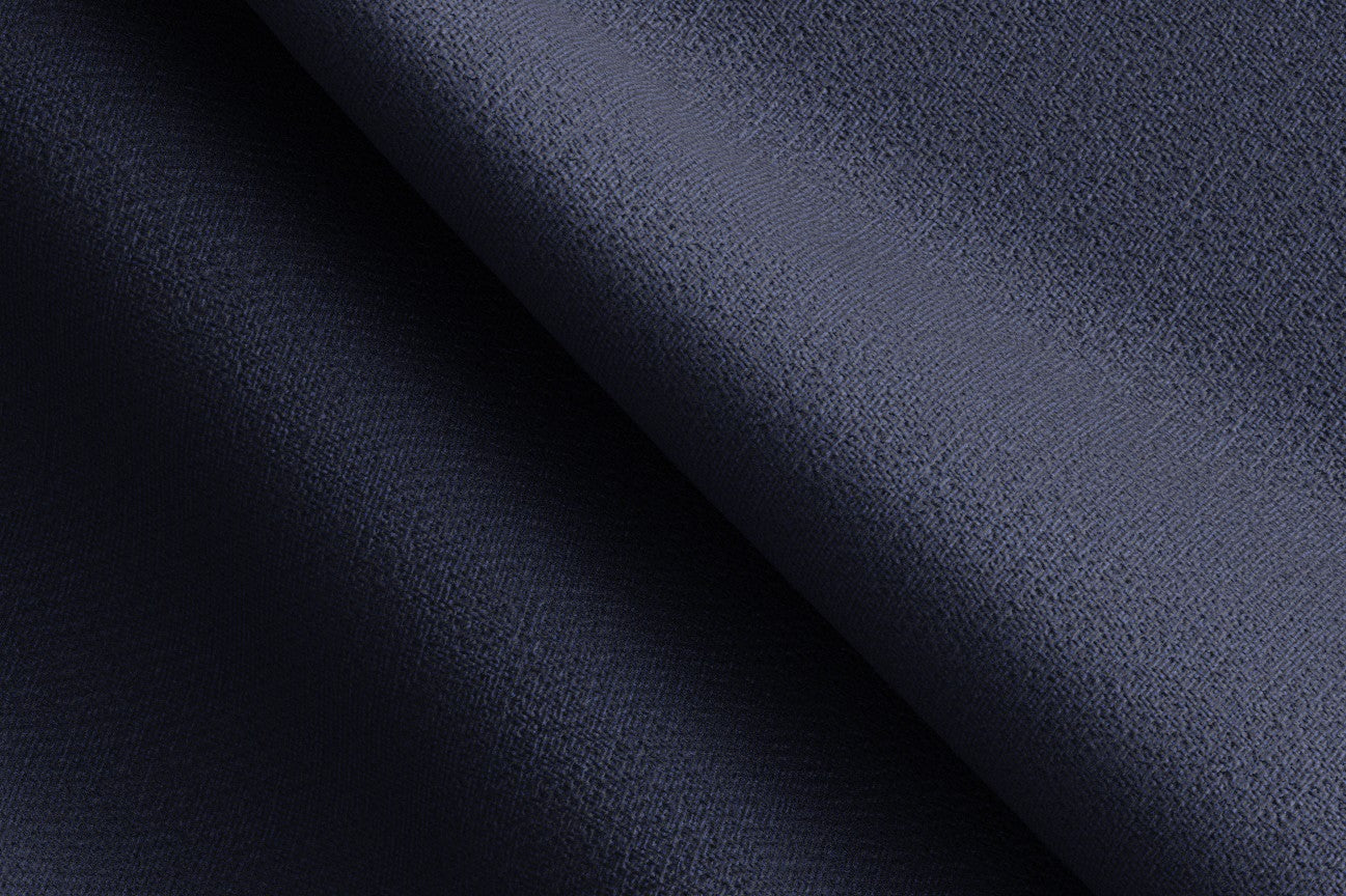 Costume sur mesure en laine et soie bleu années 150 Caccioppoli