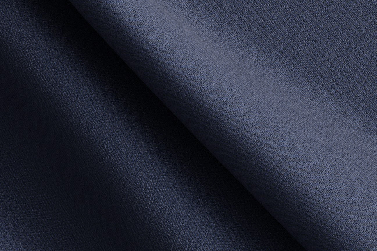 Costume sur mesure en laine et soie bleu années 150 Caccioppoli
