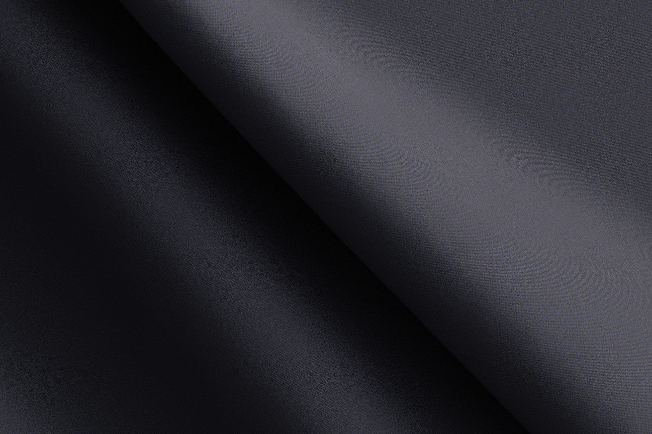 Pantalon tailleur en laine et soie bleu Canonico années 120