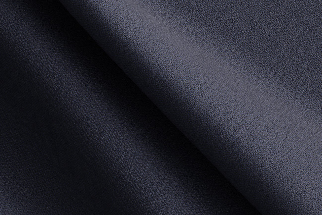 Costume sur mesure en laine et soie bleu années 150 Caccioppoli