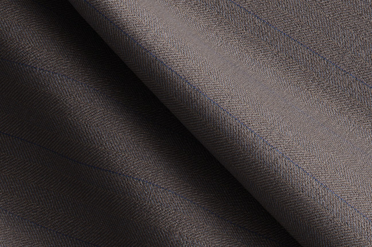 Beige 150s wool and silk tailored waistcoat Caccioppoli