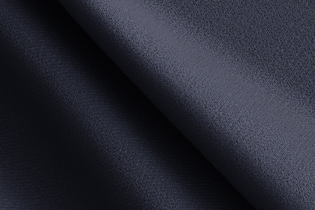 Costume sur mesure en laine et soie bleu années 150 Caccioppoli