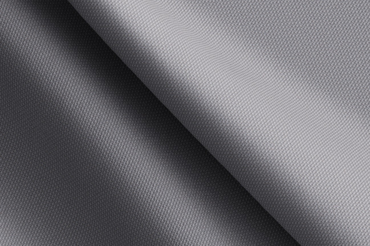 Veste sur mesure en polyester et acrylique 110s gris Canonico
