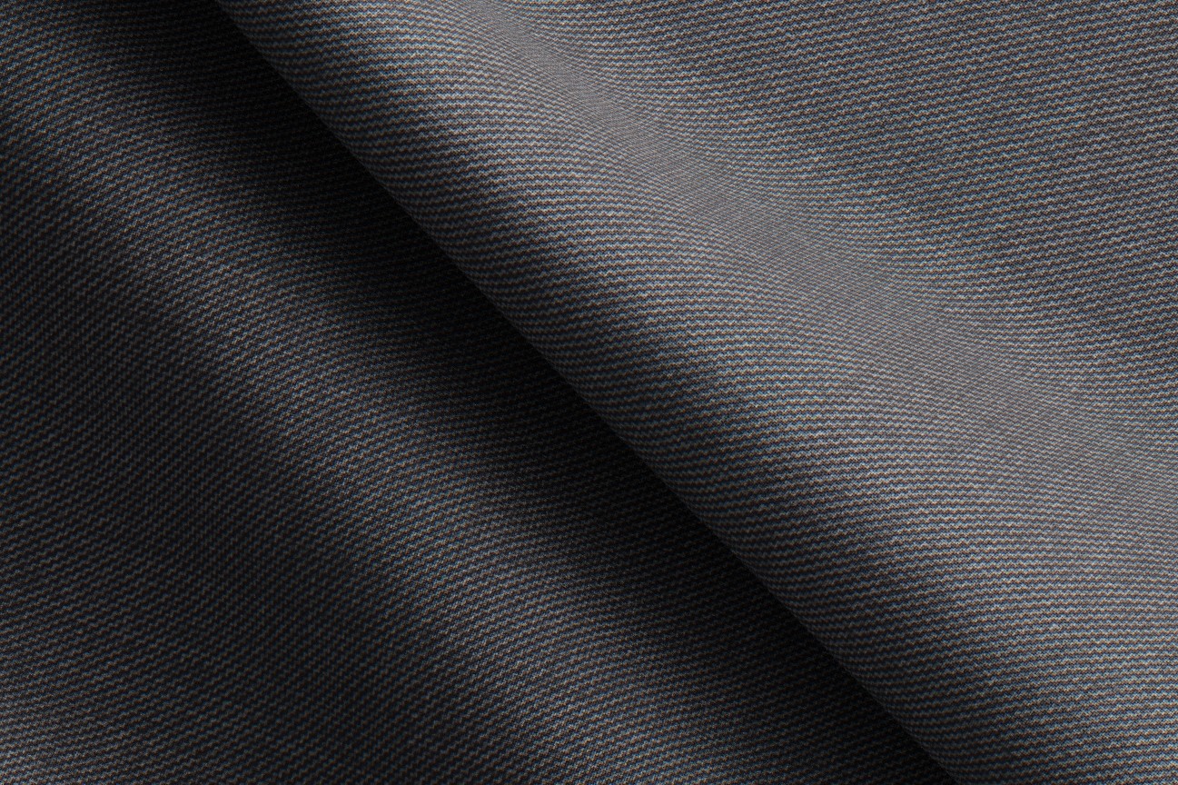 Pantalon tailleur en laine gris 110's Canonico