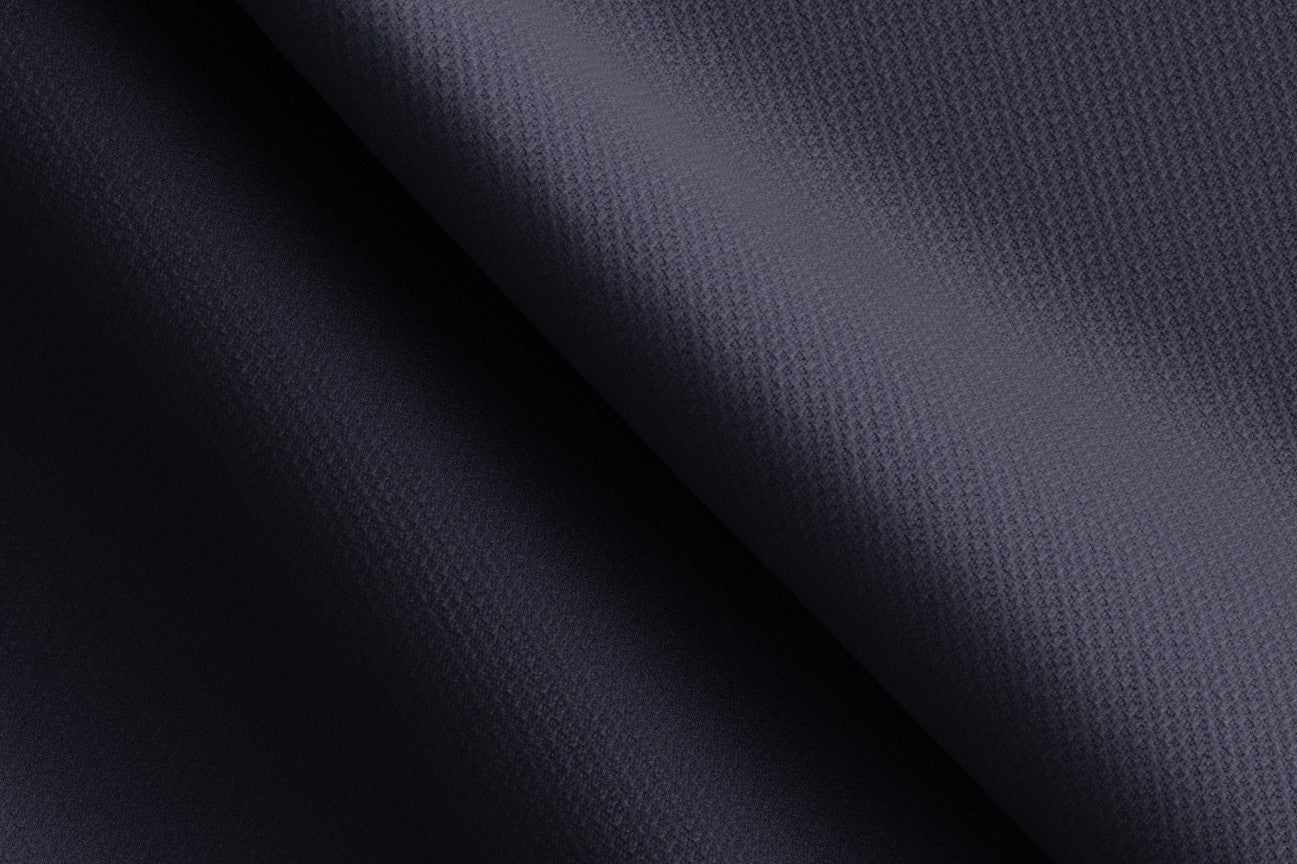 Veste tailleur en laine bleu Canonico années 120
