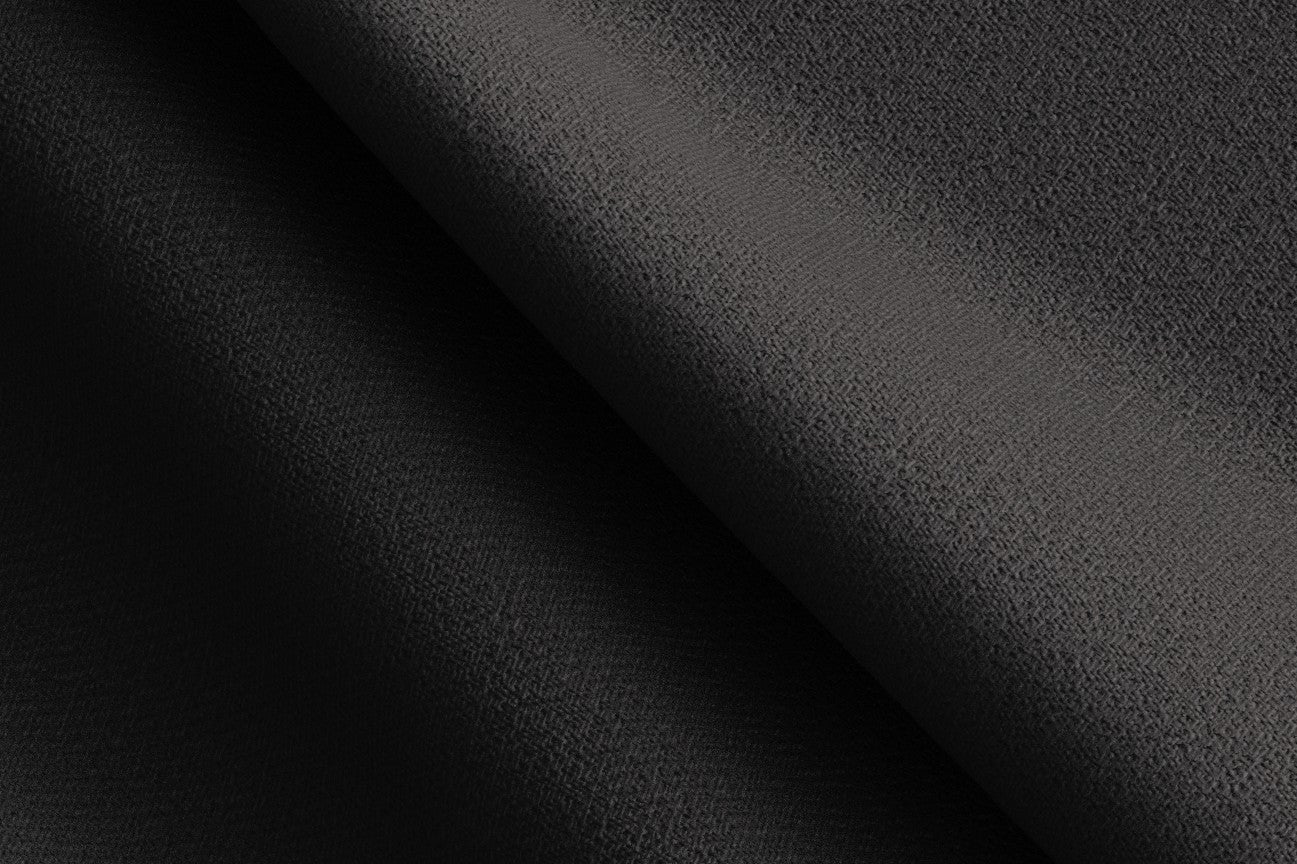 Veste tailleur en laine noire des années 120 Canonico