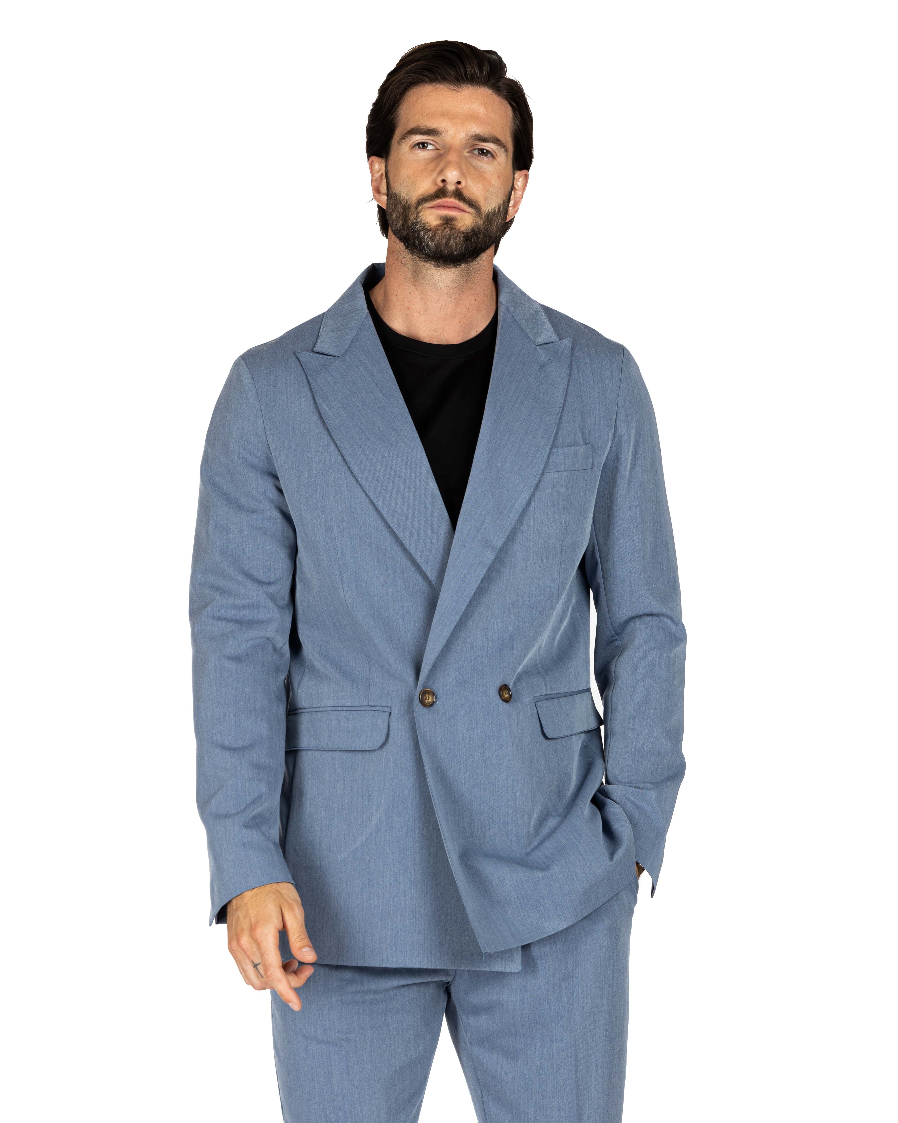 Italian 2.0 - veste à double boutonnage avion 