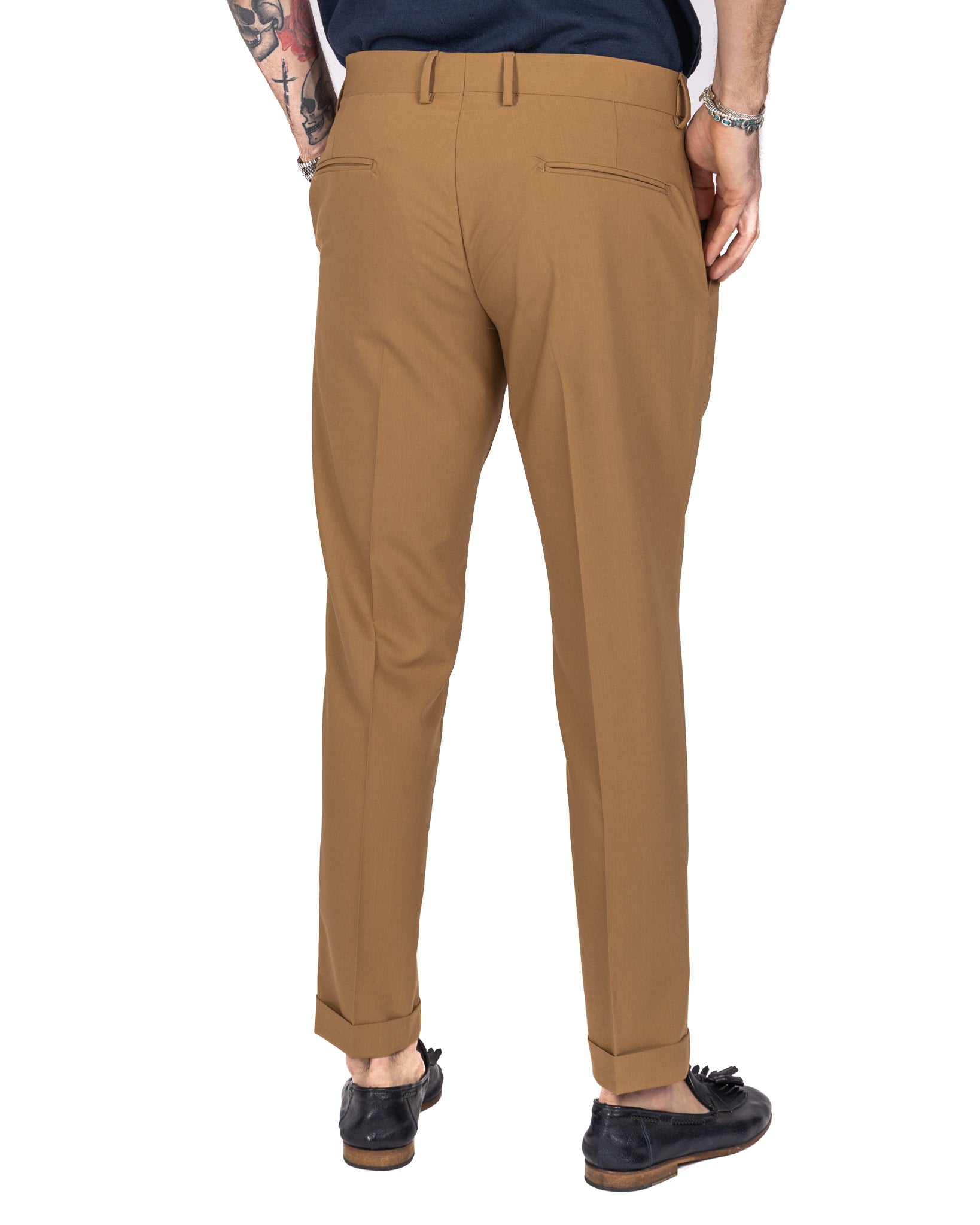 Milano - pantalone basic beige